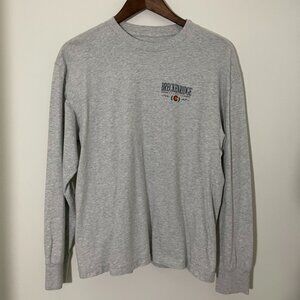 Abercrombie & Fitch Long Sleeve Crew neck T-Shirt - Gray S